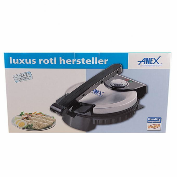 Anex AG 3062 Deluxe Roti Maker Black and Silver - view 2
